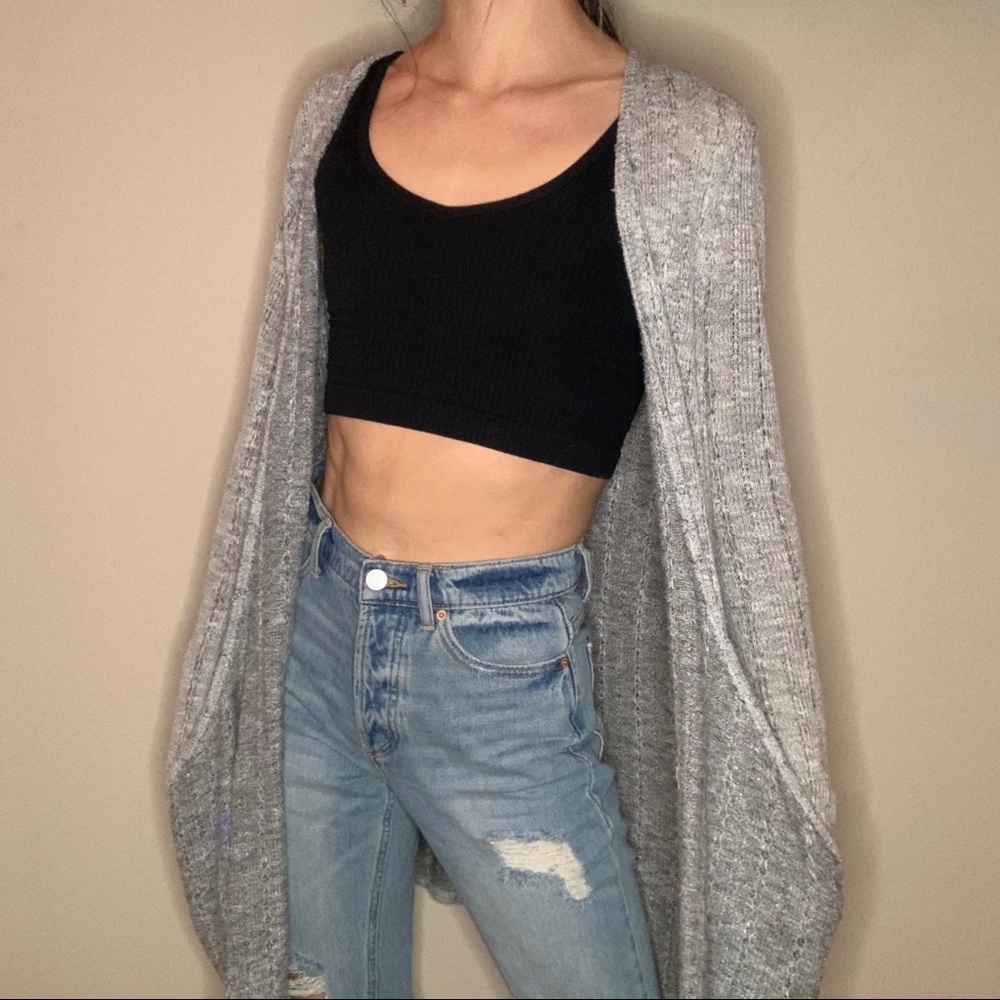 Grey Cardigan